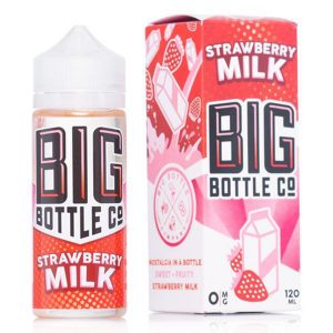 Big Bottle Co - Strawberry Milk 0mg 100ml