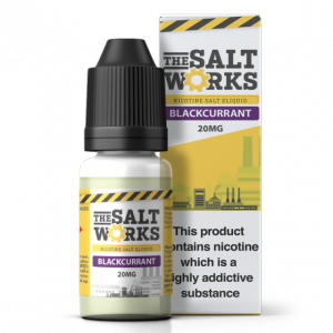 The Salt Works Nic Salts Eliquid Blackcurrant 20mg 10ml