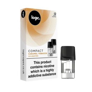 Logic Caramel Tobacco Compact Vape Pods