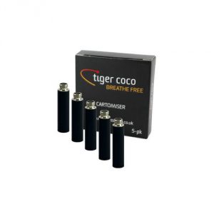 Tiger Coco – Super E Cigarette Cartomisers – Menthol – Pack of 5