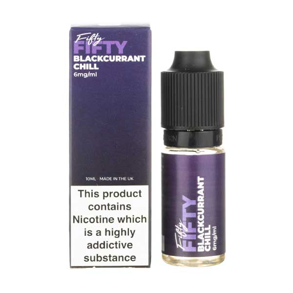 Blackcurrant Chill E-Liquid By VS Fifty Fifty