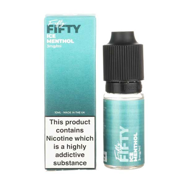 Ice Menthol E-Liquid By VS Fifty Fifty