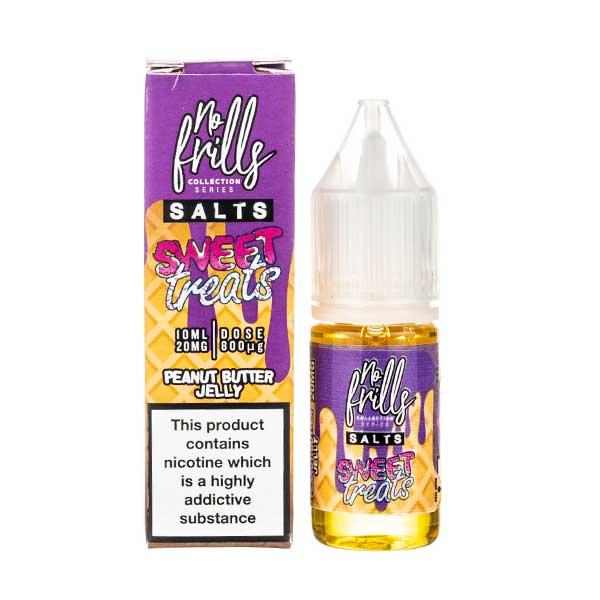 Peanut Butter & Jelly Nic Salt E-Liquid By No Frills