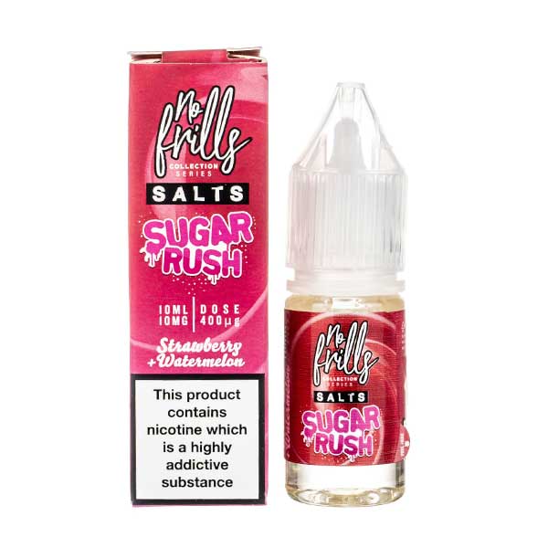 Strawberry Watermelon Nic Salt E-Liquid By No Frills