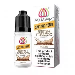 Aquavape Nic Salt - British Tobacco