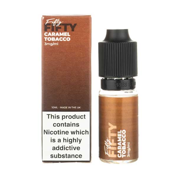 Caramel Tobacco E-Liquid By VS Fifty Fifty