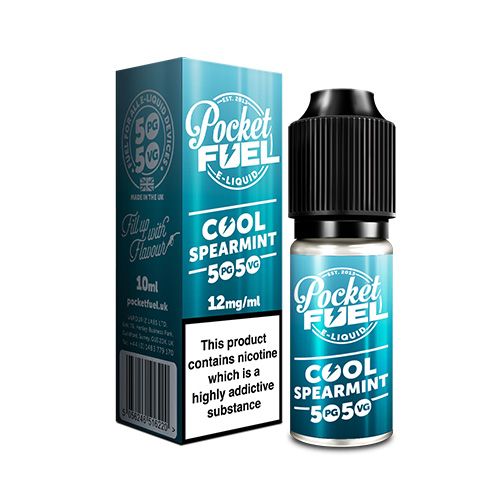 Pocket Fuel Cool Spearmint 50/50 E-Liquid