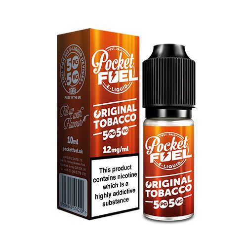 Pocket Fuel Original Tobacco 50/50 E-Liquid