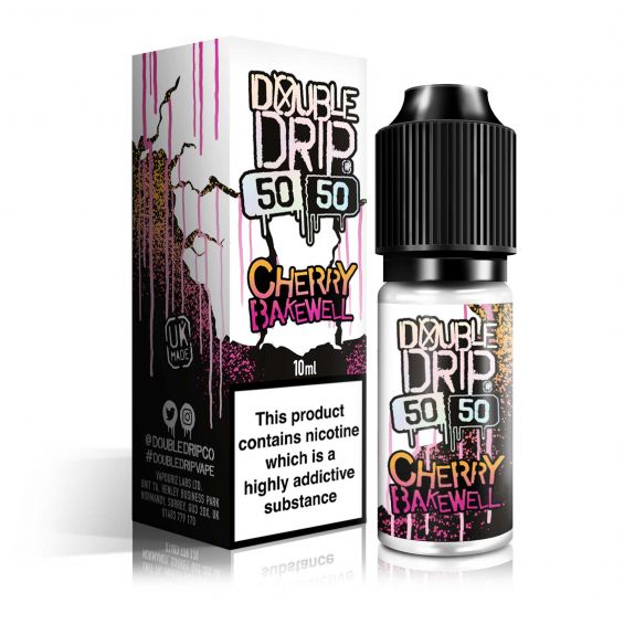 Double Drip E-Liquid Cherry Bakewell 50/50 E-Liquid