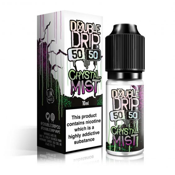 Double Drip E-Liquid Crystal Mist 50/50 E-Liquid