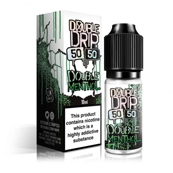 Double Drip E-Liquid Double Menthol 50/50 E-Liquid