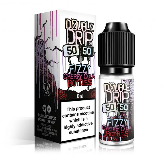 Double Drip E-Liquid Fizzy Cherry Cola Bottles 50/50 E-Liquid