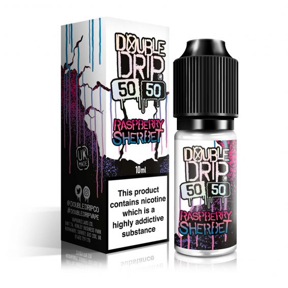 Double Drip E-Liquid Raspberry Sherbet 50/50 E-Liquid