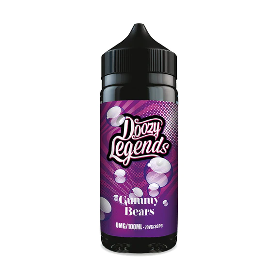 Doozy Legends Gummy Bears 100ml Shortfill E-Liquid