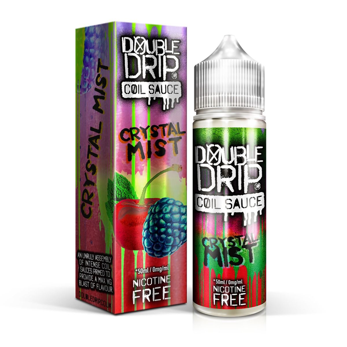 Double Drip E-Liquid Crystal Mist Short Fill E-Liquid 50ml