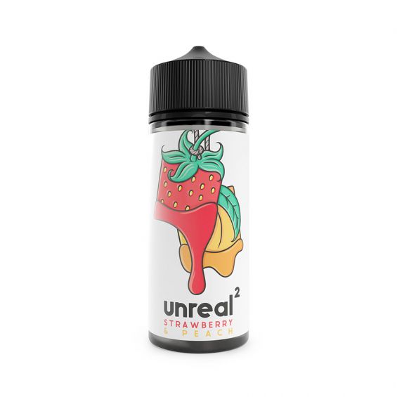 Unreal 2 Strawberry and Peach 100ml Shortfill E-Liquid