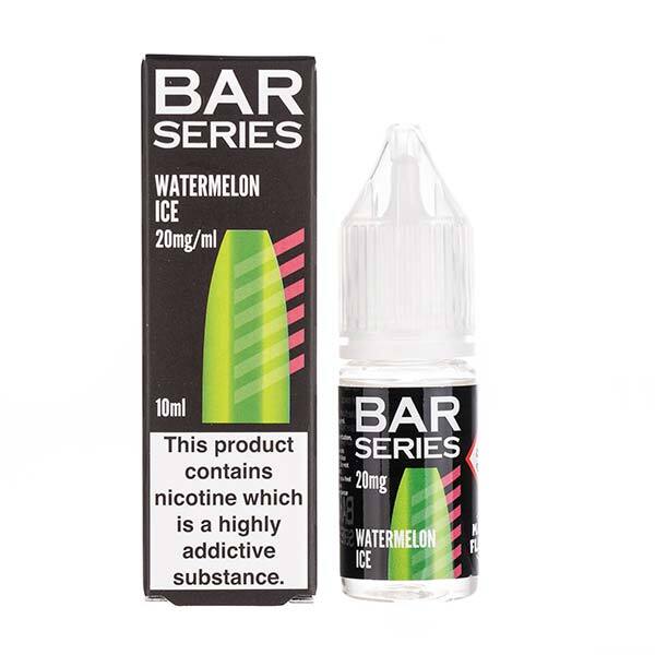 Watermelon Ice Nic Salt E-Liquid By Bar Series