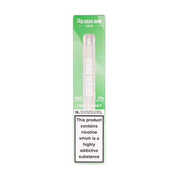 Geek Bar E600 Disposable Vape - Fresh Mint