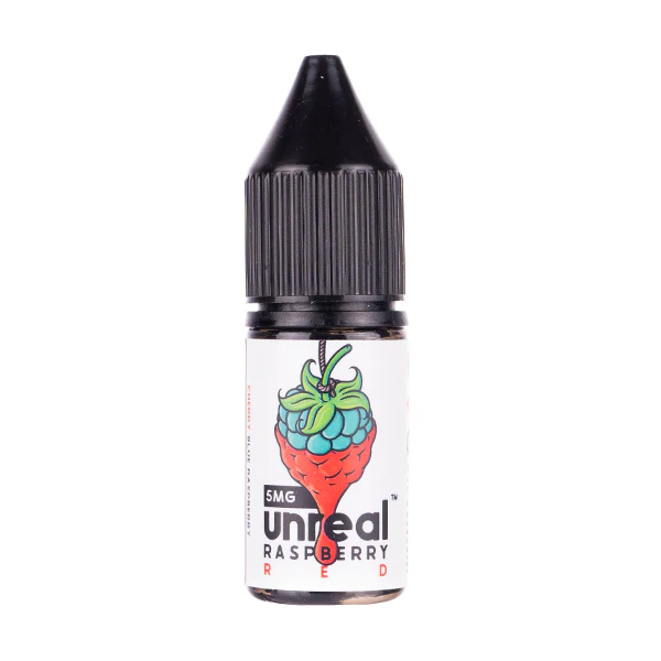 Red Nic Salt E-Liquid by Unreal Raspberry