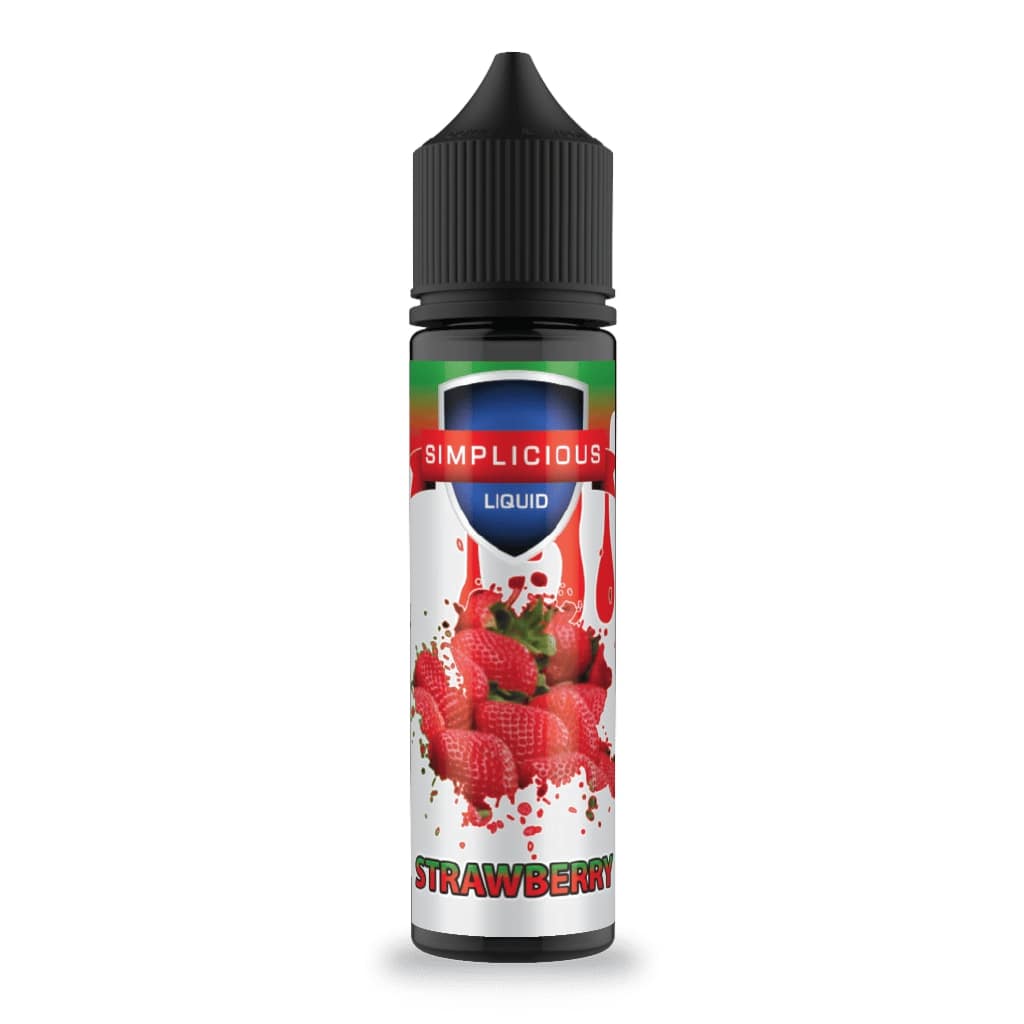 Strawberry 50ml Shortfill E-Liquid by Simplicious