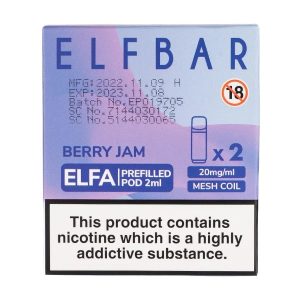 Berry Jam Elfa Prefilled Pods by Elf Bar
