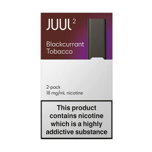 Blackcurrant Tobacco 18mg Juul2 Pods