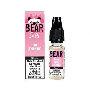 Bear Salts Pink Lemonade 10ml Nic Salt E-Liquid