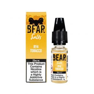Bear Salts RY4 Tobacco 10ml Nic Salt E-Liquid