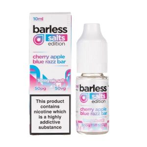 Cherry Apple Blue Razz Nic Salt E-Liquid by Barless Salts Edition