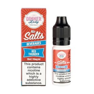 Red Thunder Nic Salt E-Liquid by Dinner Lady