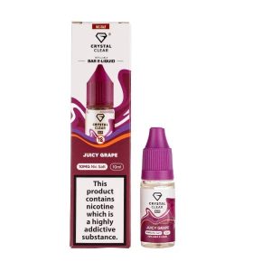 Juicy Grape Nic Salt E-Liquid by Crystal Clear