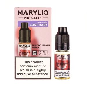 Blackcurrant Apple Nic Salt E-Liquid by Maryliq