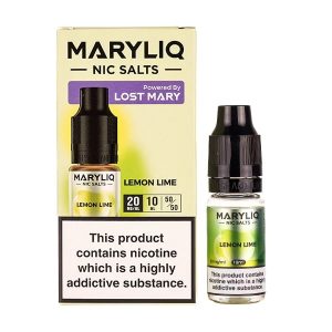 Lemon Lime Nic Salt E-Liquid by Maryliq