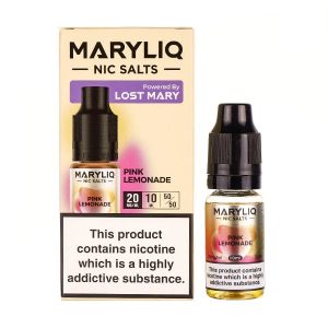 Pink Lemonade Nic Salt E-Liquid by Maryliq