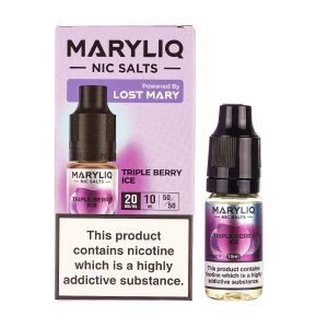 Triple Berry Ice Nic Salt E-Liquid by Maryliq