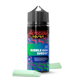 Bubblegum Energy 50/50 E-Liquid Ferocious