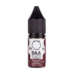 Strawberry Cherry Raspberry Nic Salt E-Liquid by Baa Juice