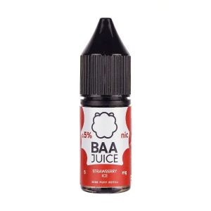 Strawberry Ice Nic Salt E-Liquid by Baa Juice