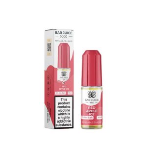 Bar Juice 5000 Red Apple Ice 10ml Nic Salt E-Liquid