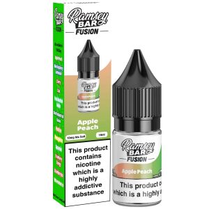 Ramsey Bar Fusion V2 Apple Peach 10ml Nic Salt