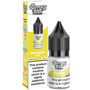 Ramsey Bar Fusion V2 Pineapple Ice 10ml Nic Salt