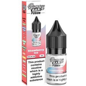 Ramsey Bar Fusion V2 Strawberry Ice 10ml Nic Salt