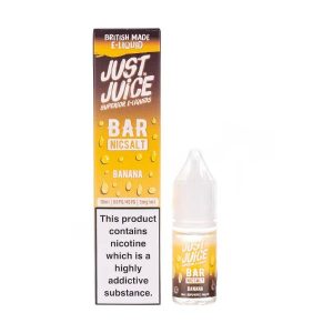 Banana Bar Nic Salt E-Liquid by Just Juice