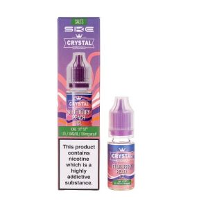 Blueberry Peach Ice Nic Salt E-Liquid by SKE Crystal
