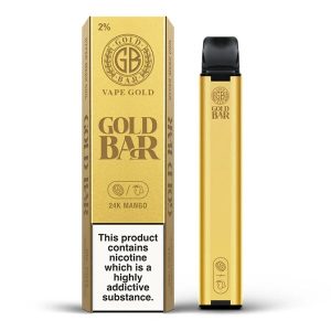 Gold Bar 600 Disposable Vape Device