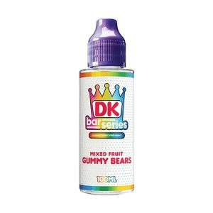 Mixed Fruit Gummy Bears 100ml (50/50) Shortfill E-Liquid by Donut King Bar Series
