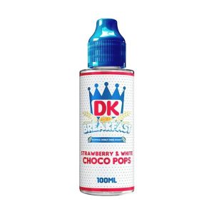 Strawberry & White Choco Pops Shortfill E-Liquid by Donut King Breakfast