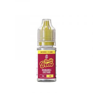 Ohm Brew Double Brew Rhubarb & Custard 10ml Nic Salt E-Liquid
