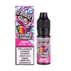 Blackcurrant Lemonade Nic Salt E-Liquid by Seriously Salty