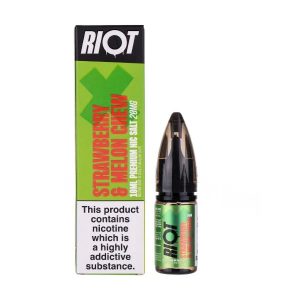 Strawberry Melon Chew Nic Salt E-Liquid by Riot Squad X